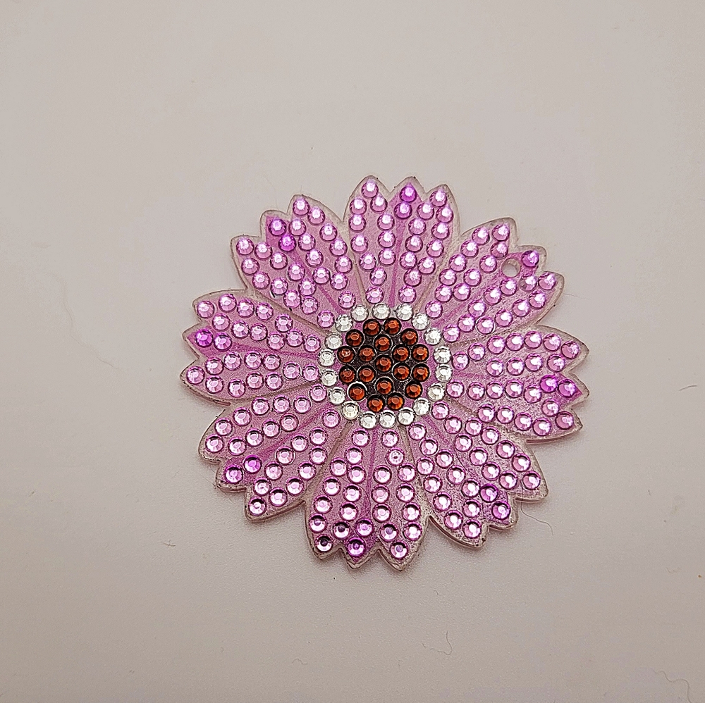 Pink Flower Magnet - Picture 2 of 3